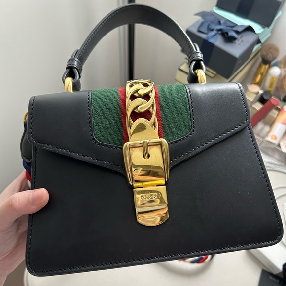 Gucci Sylvie Hand Bag for sale - Picture 4 of 6